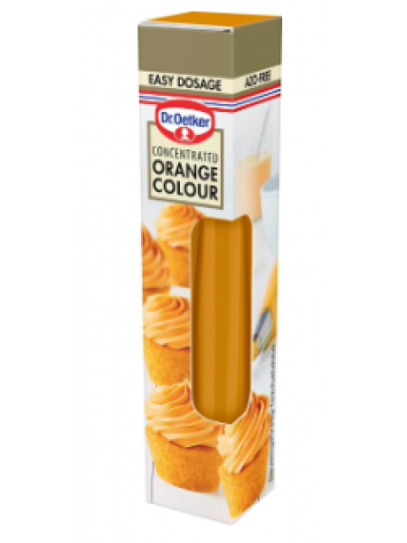 Гелевая краска пищевая Dr. Oetker 15г цвет оранж  