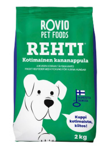 Корм для собак Rehti Kana koiranruoka 2кг курица