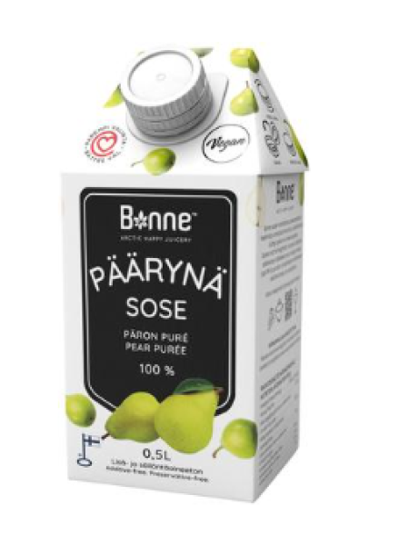 Пюре грушевое Bonne Päärynäsose 0,5 л