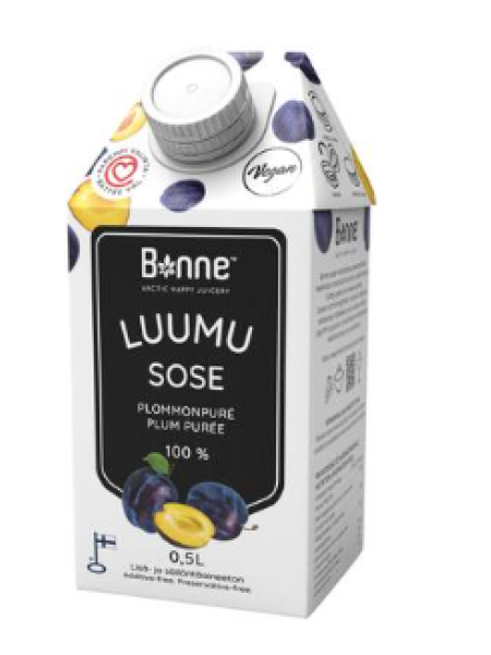 Пюре из слив Bonne Luumusose 0,5л