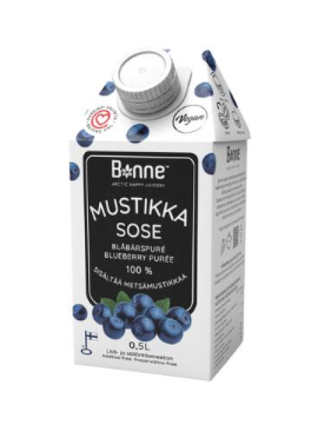 Черничное пюре Bonne Mustikkasose 0,5л