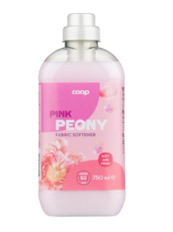 Концентрат кондиционера для белья Coop Pink Peony 750 мл