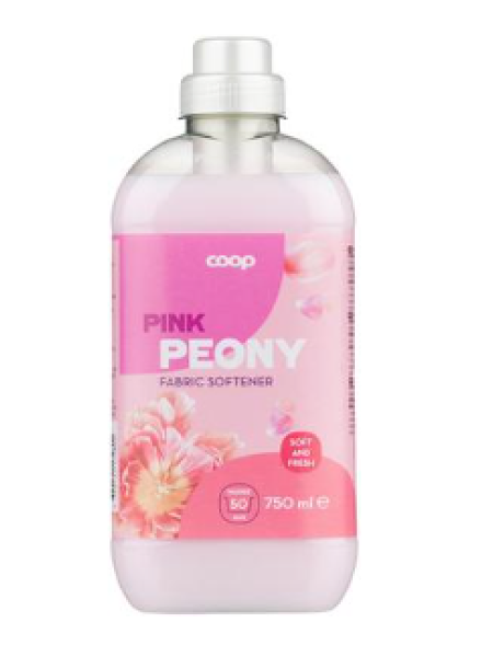 Концентрат кондиционера для белья Coop Pink Peony 750 мл