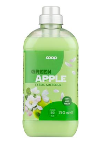 Концентрат кондиционера для белья Coop Green Apple 750 мл
