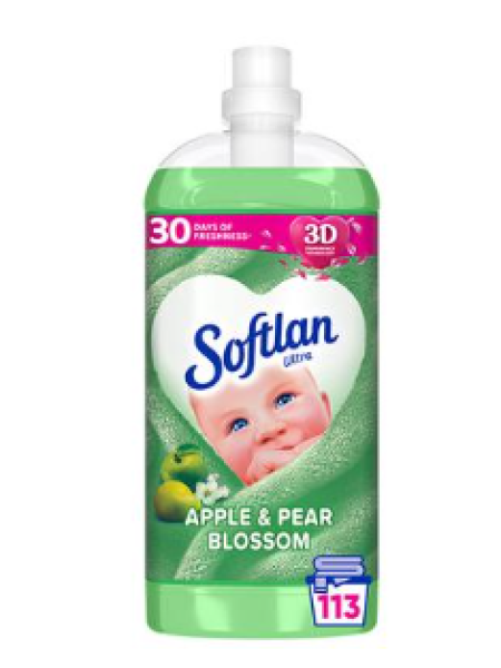 Кондиционер для белья Softlan Ultra Apple & Pear Blossom 1700 мл