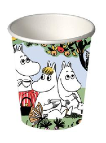 Чашки для горячих напитков «Муми-тролли» Party Moomin 250 мл 12 шт