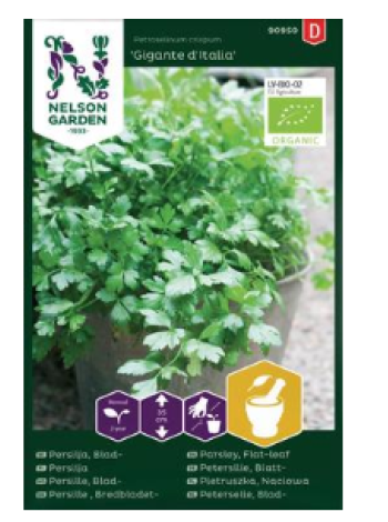 Семена петрушки листовой Nelson Garden Gigante d'Italia № 90950 