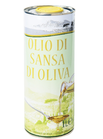 Масло оливковое Olio di Sansa di Oliva рафинированное с добалением нерафинированного 1л