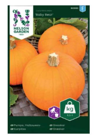 Семена тыквы Nelson Garden Baby Bear №90995 