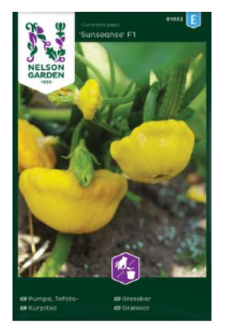 Семена тыквы жёлтой Nelson Garden Sunseanse F1 №91052