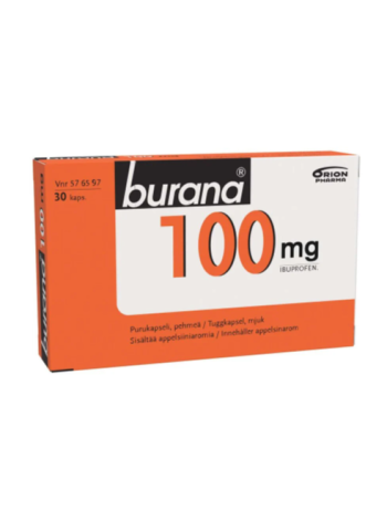 Жевательные капсулы BURANA 100mg 30шт