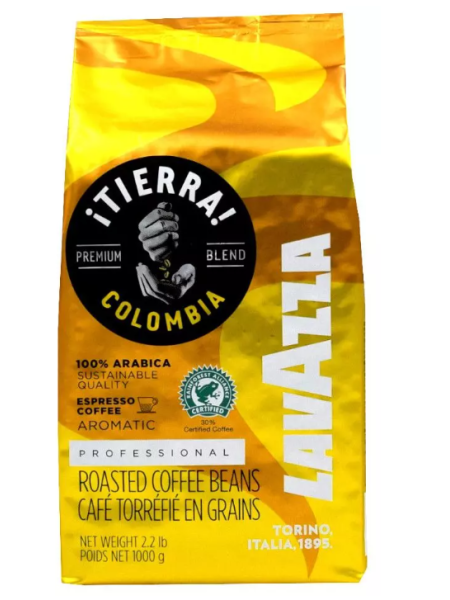 Кофе в зернах Lavazza  i Tierra Colombia 1кг