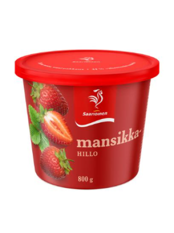 Клубничный джем Saarioinen Mansikkahillo 800г