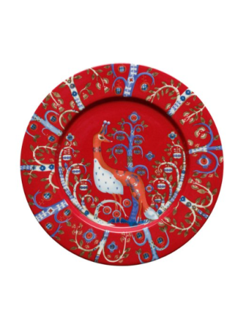 Тарелка Iittala Taika 22 см Жар-Птица красная