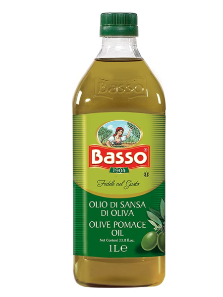 Оливковое масло Basso Olio di Sansa Pomace 1 л