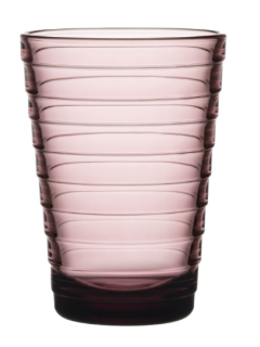 Стакан для питья Iittala Juomalasi Aino Aalto, 330 мл 2 шт цвет розовый