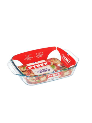 Стеклянная форма для запекания Pyrex Irresistible 35х23см