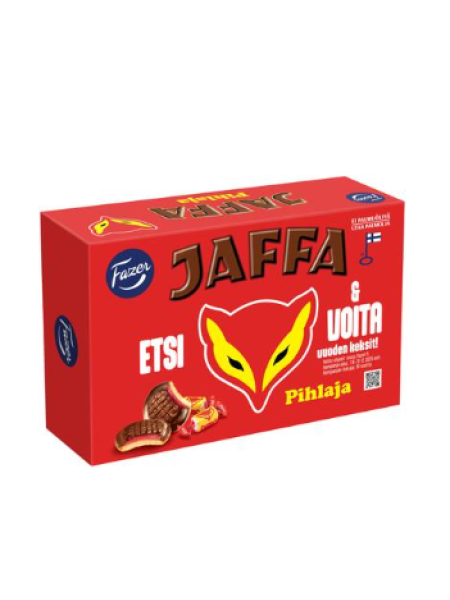 Шоколадное печенье Fazer Jaffa Pihlaja 300г с мармеладной начинкой