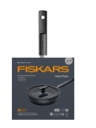 Сковорода с крышкой Fiskars Hard Face Sauté 24 см