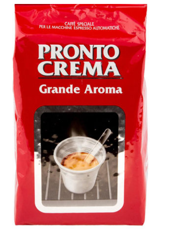 Кофе в зернах Lavazza Pronto Crema Grande Aroma 1кг