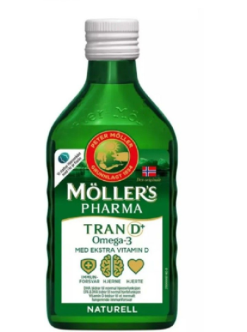 Рыбий жир Möller Pharma Tran 250 мл