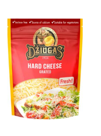 Сыр тертый твердый Dziugas Kõva100 г  