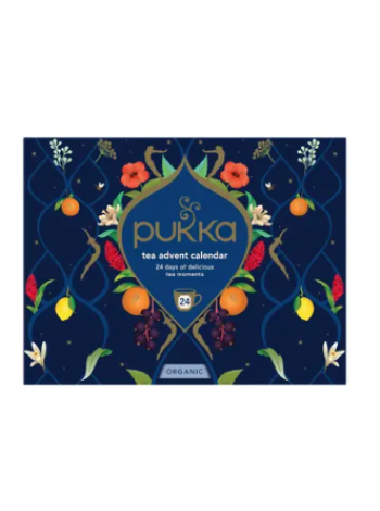 Органический рождественский календарь с чаем Pukka Herbal Tea 2025 г