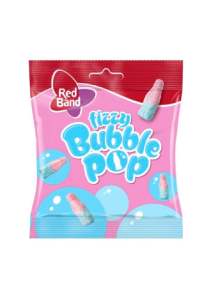 Конфеты мармеладные с кисло-фруктовым вкусом Red Band Bubble Pop 100г