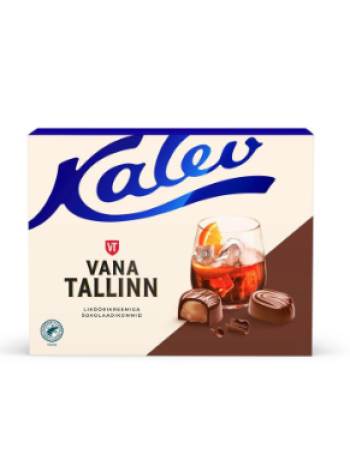 Конфеты шоколадные Vana Tallinn с ликёрно-кремовой начинкой 122г