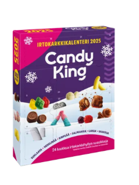 Рождественский календарь конфет CandyKing 2025 600 г
