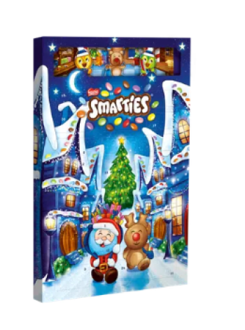 Рождественский календарь Nestlé Smarties 193,9 г