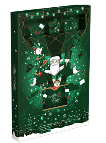 Шоколадный календарь After Eight 199г с мятной начинкой