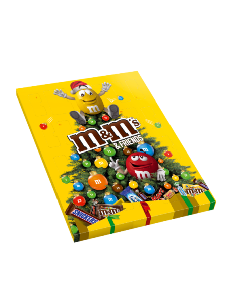 Рождественский календарь M&M's & Friends 361 г