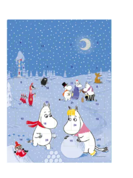 Рождественский календарь Муми-троллей 75 г