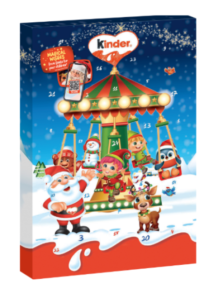Рождественский календарь Kinder Mini Mix 151г