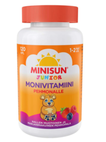 Мультивитамины для детей MINISUN SOFT JUNIOR 120 шт