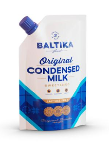 Сгущенное молоко  с сахаром Baltika Original Condensed Milk 290 г без лактозы 