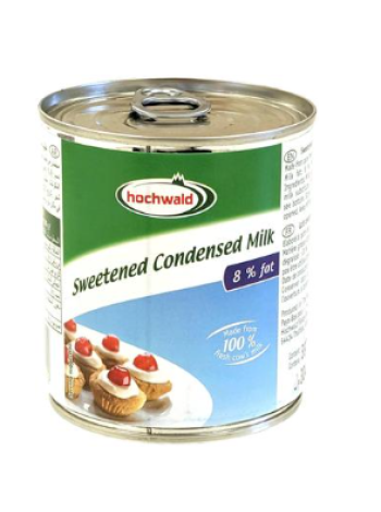 Сладкое сгущенное молоко Hochwald Sweetened Condensed Milk 397 г