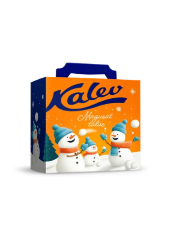 Ассорти конфет KALEV «Веселая битва снежками» 600г