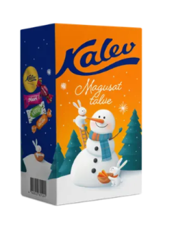 Коробка конфет KALEV «Охота на кролика и морковку» 400 г