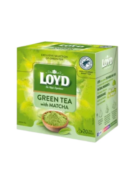 Зеленый чай Loyd Green Matcha 20x1,5 г