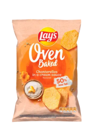 Картофельные чипсы запеченные Lay's Oven Baked Kukeseene со вкусом грибов 110 г