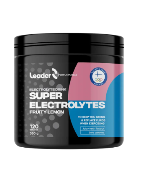 Электролитный порошок с цитрусовым вкусом Leader Performance Super Electrolytes 360 г
