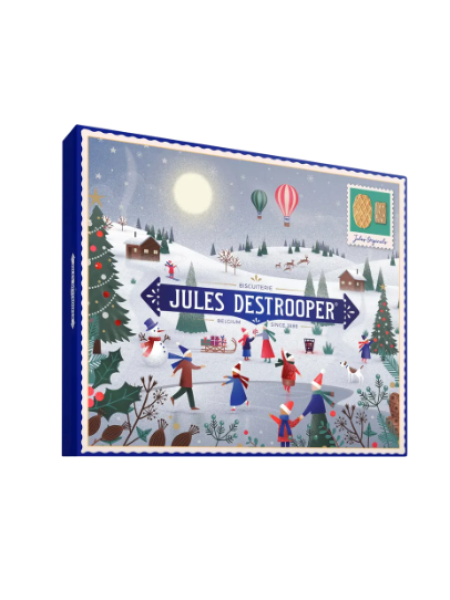 Бельгийское печенье Jules Destrooper Jules' Original 200 г Рождество 2025 г