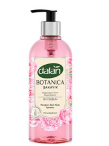 Жидкое мыло для рук с дозатором Dalan Botanica 500 мл Пион 