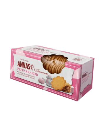 Классические имбирные пряники со вкусом клубники и ванили Annas 150 г