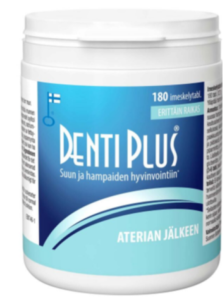 Леденцы с фтором для укрепления зубной эмали DENTIPLUS EXTREMELY FRESH 180 шт