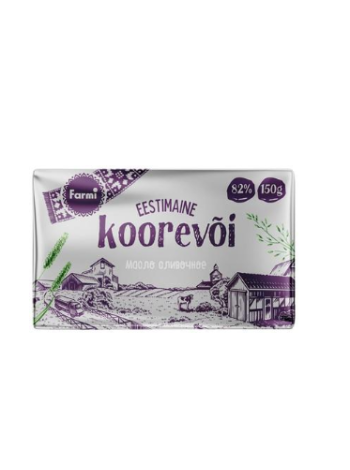 Сливочное масло Farmi Koorevõi 82% 150 г