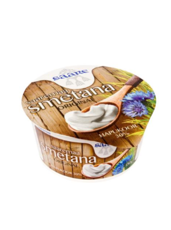 Сметана эстонская SAARE Smetana 30% 150г