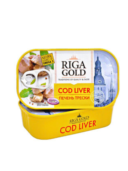 Печень трески RIGA GOLD 120 г